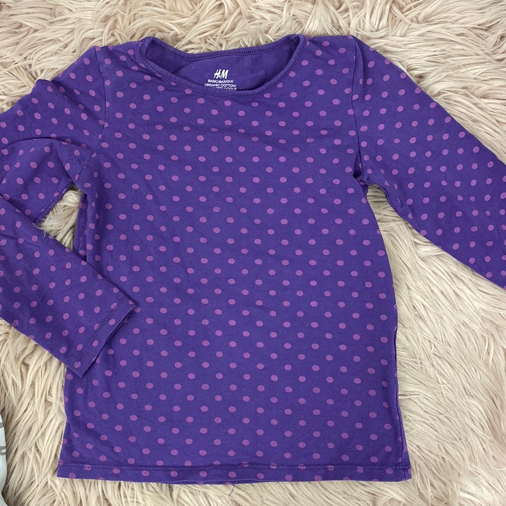 Polka Dot Girls Shirt